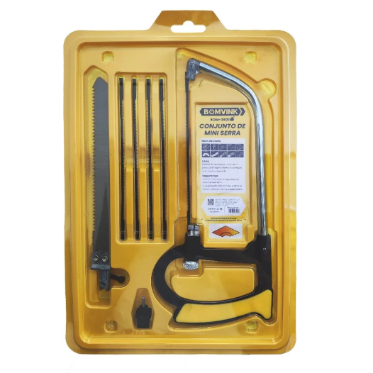 Kit 7 PEÇAS Arco De Serra Mini Serrote Para Vários Materiais Artesanato em Oferta na Shopee