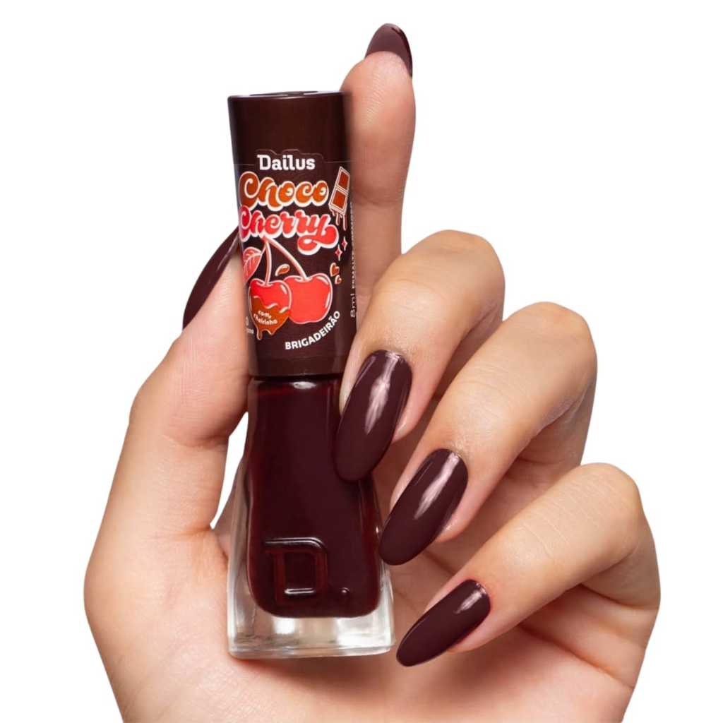 Esmaltes Dailus Cremosos Brilho Intenso Coleções Pipoca Doce Choco Cherry Taça de Cristal e do Amor - Escolha — imagem 2 de 2