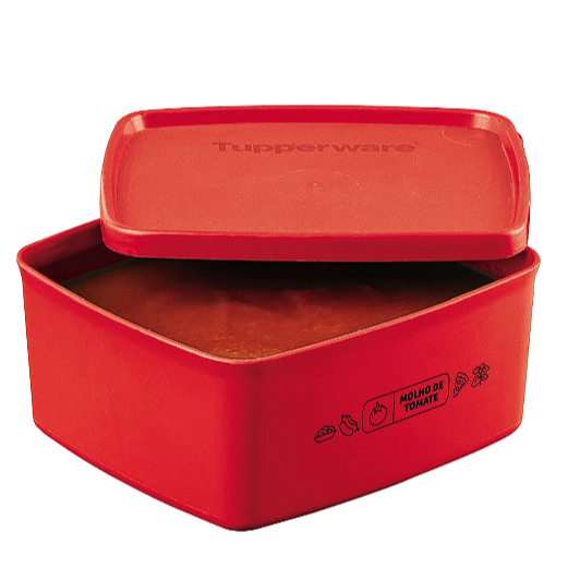 Tupperware Jeitosinho Mix Molho de Tomate 400ml Vermelho