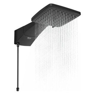 Ducha Chuveiro Quadratta Black Eletrônico 220v 7700w Zagonel Cor Preto em Oferta na Shopee