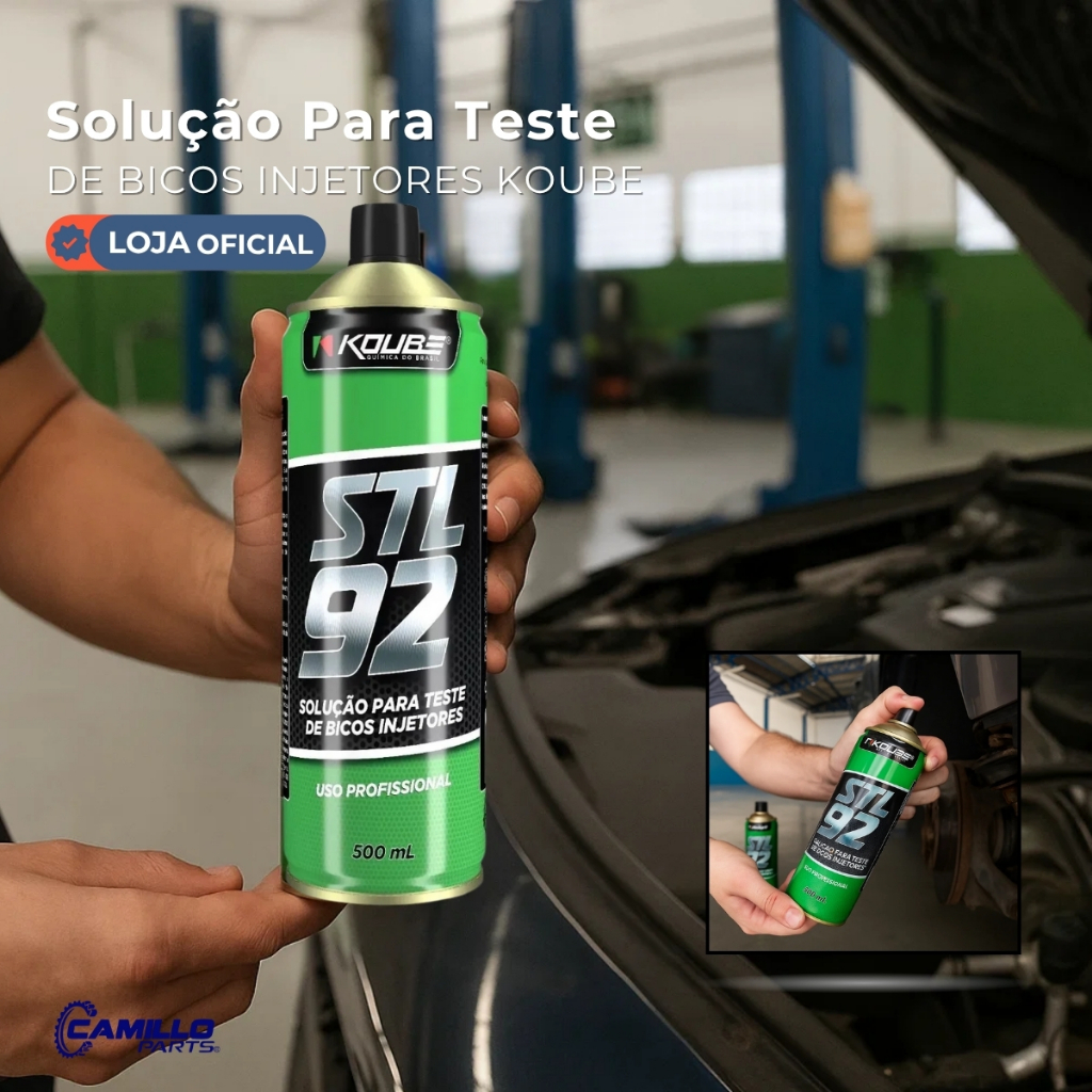 Solução Para Teste De Bicos Injetores Koube Stl92 500ml Cor Incolor em Oferta na Shopee