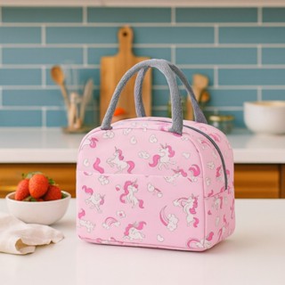 Bolsa Lancheira Térmica Mão Marmita Viagem Passeio Juvenil em Oferta na Shopee