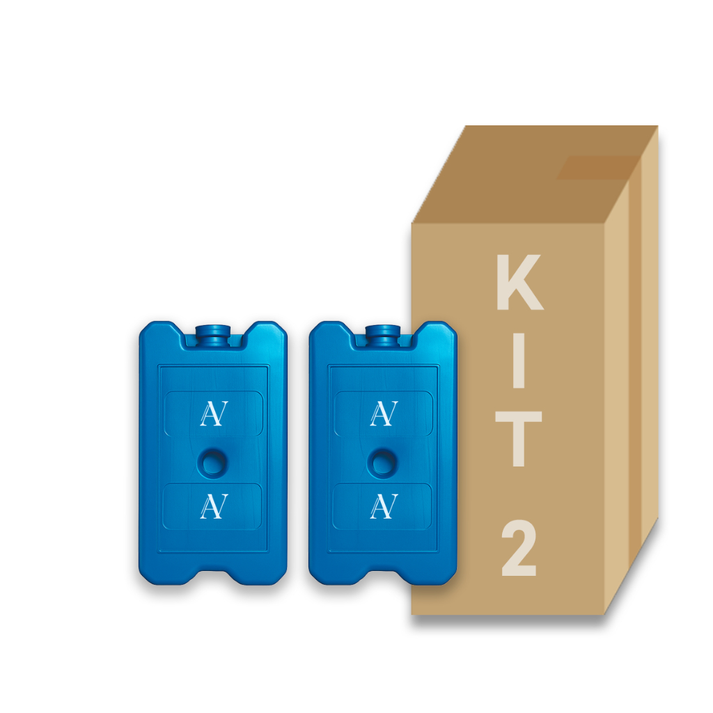 Gelo Artificial Rigido De 500ml Gelo Original 2 Unidades