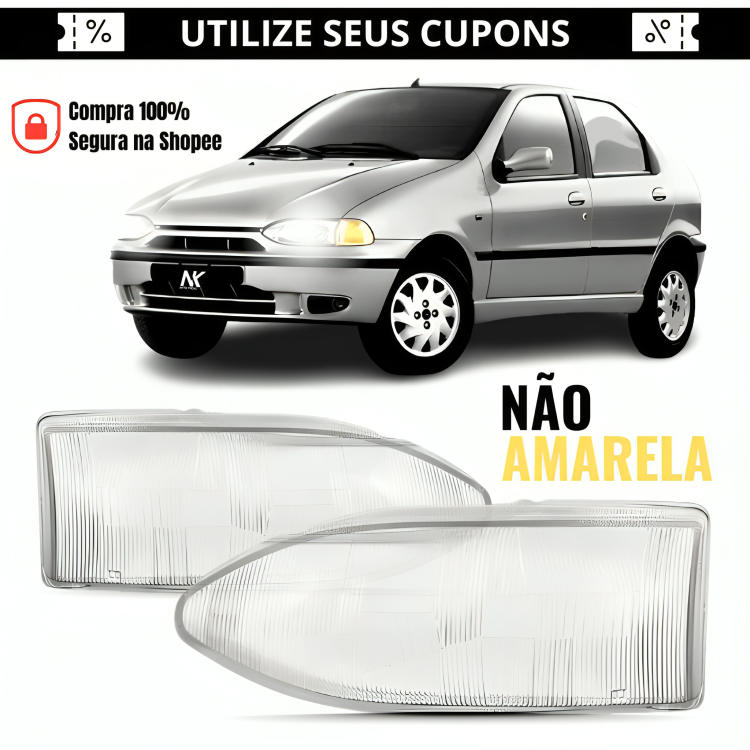 Par/Un Lente Farol Palio Siena Strada G1 96 97 98 99 2000 Young 2001 2002 Lentes