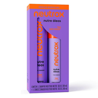 Kit Neutrox Nutre Óleos Shampoo 300ml + Condicionador 200ml em Oferta na Shopee