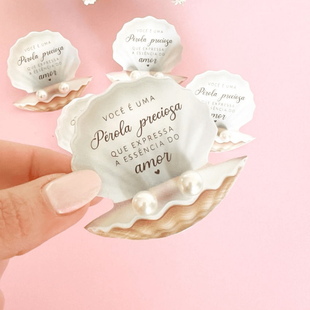 Kit 125 Mini Cartão Tags + Brincos de Perola com tarrachas Tags 5x5cm em Oferta na Shopee