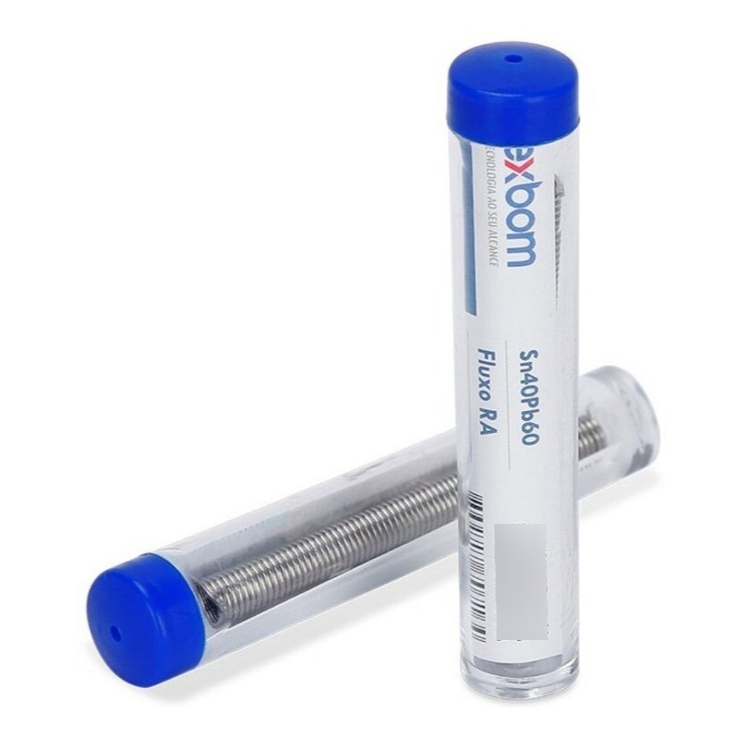 Estanho Em Fio Para Solda 40x60 1,0mm 10g Tubo em Oferta na Shopee