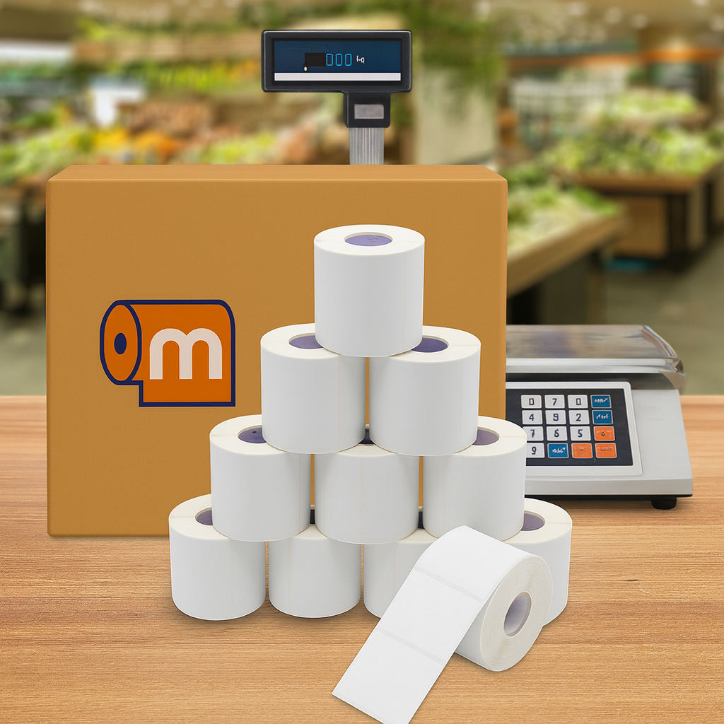 Etiqueta 60x40 Térmica - 10 rolos - 20 metros