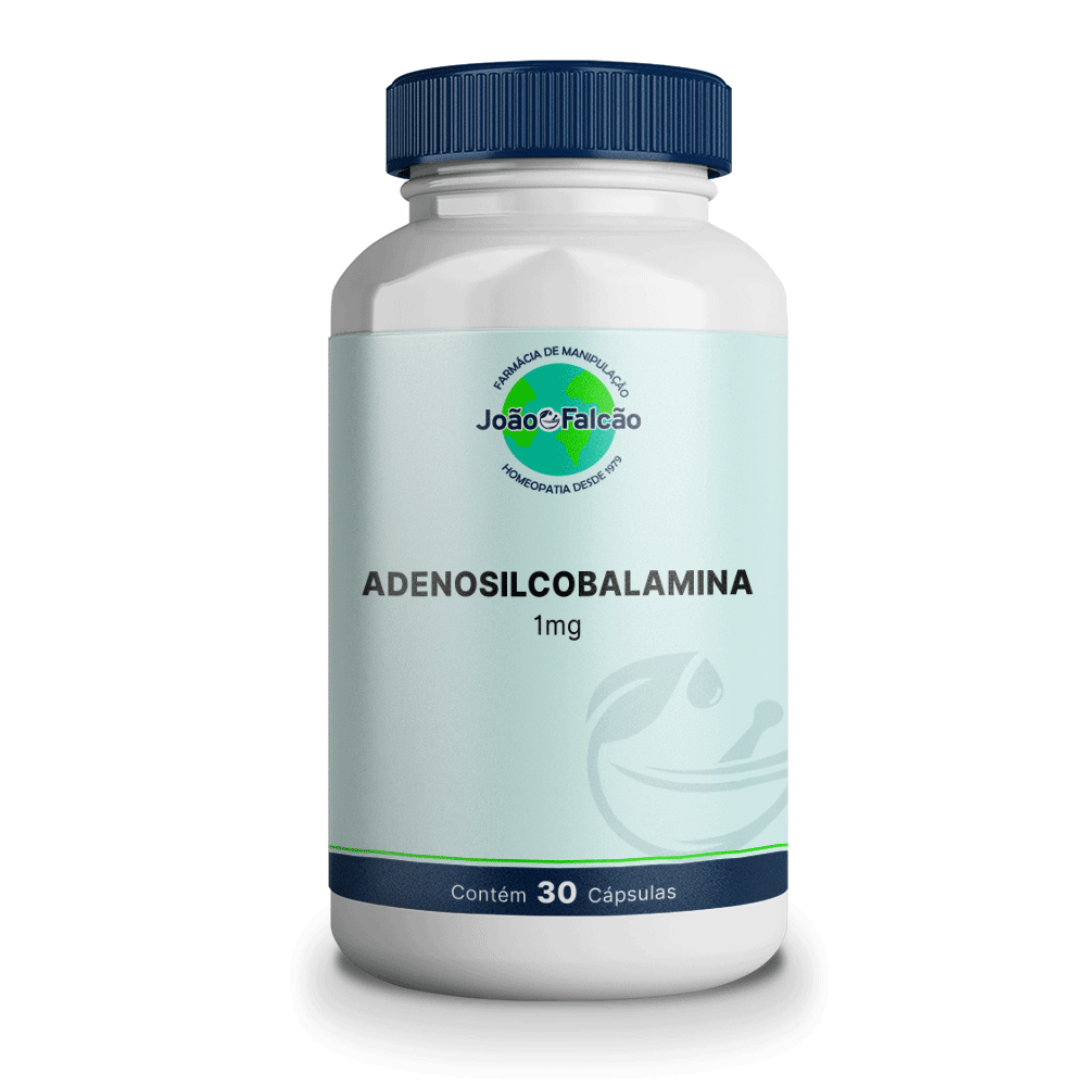 Kit Adenosilcobalamina (Vitamina B12) 1Mg - 30 Cápsulas de Tapioca Sublingual