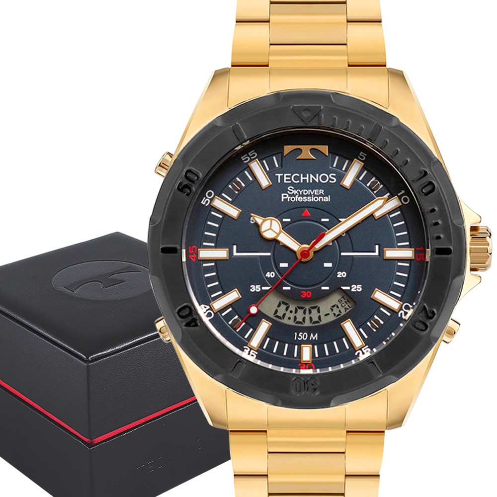 Relógio Masculino Technos Prova D'água Original Com Garantia - Watches