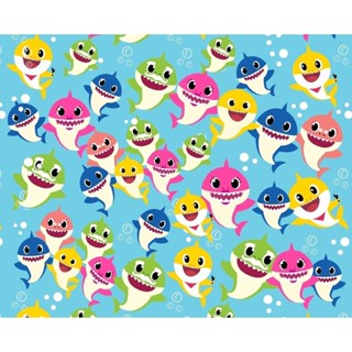 Tecido OXFORD estampado digital - Baby Shark em Oferta na Shopee
