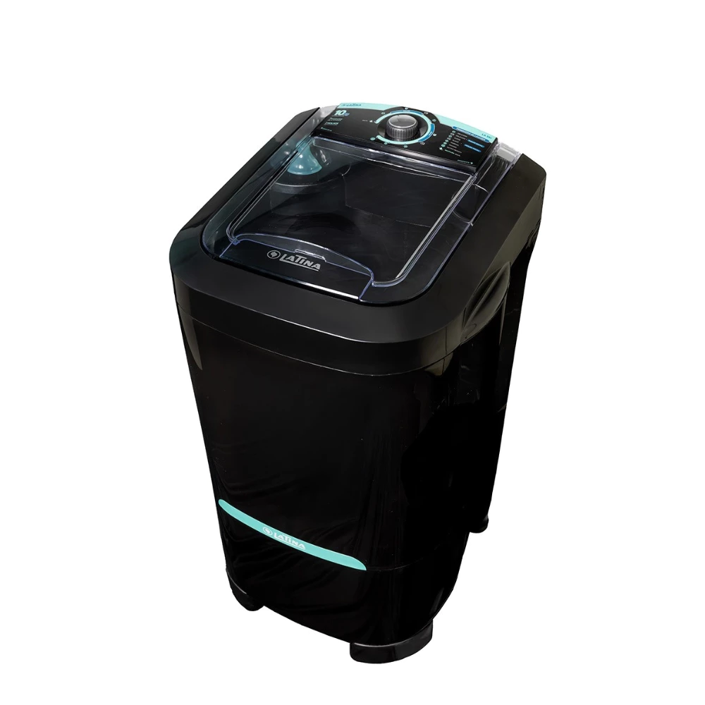 Lavadora Tanquinho De Roupas Semiautomática Latina LA551, 10kg, 7 Programas, 2 Molhos, Entrada e Saída Água Manuais