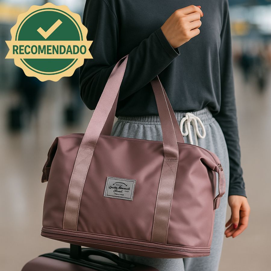 Bolsa de Viagem com Grande Capacidade Impermeável Multifuncional em Oferta na Shopee