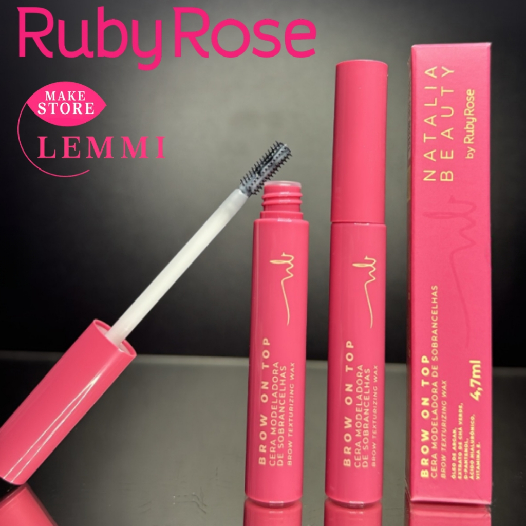 Cera Para Sobrancelha Brow On Top Natalia Beauty - Ruby Rose