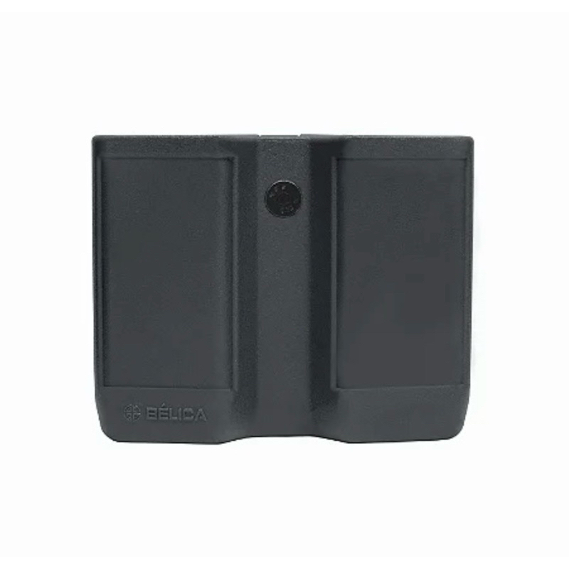 Porta Carregador Duplo em Polímero - Bélica Preto