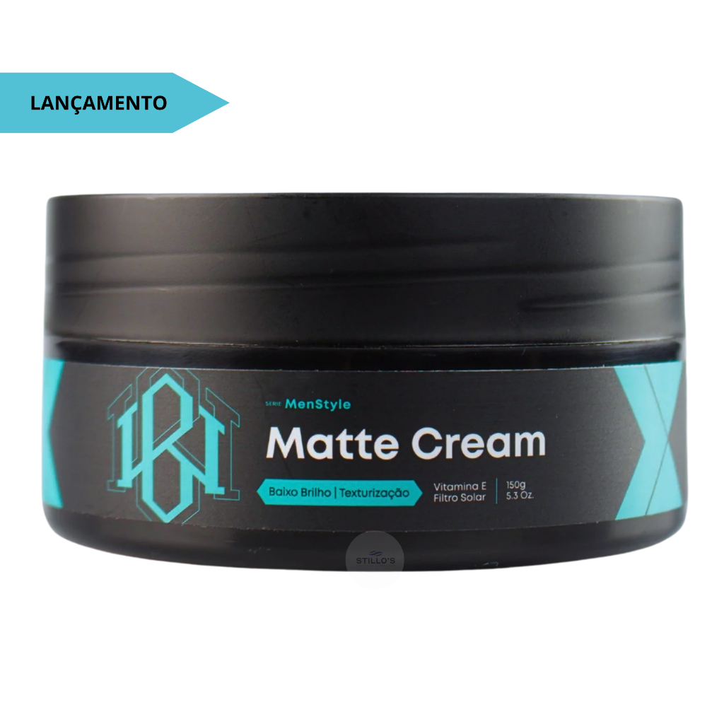 Pomada Matte Cream Paste 150g/70g - Black White em Oferta na Shopee