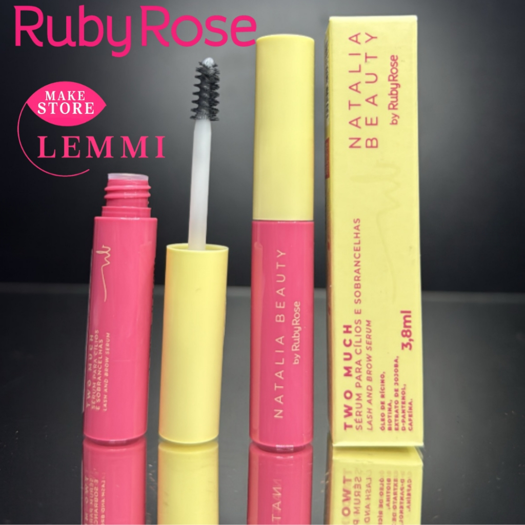 Serum Para Sobrancelha Two Much Natalia Beauty Ruby Rose
