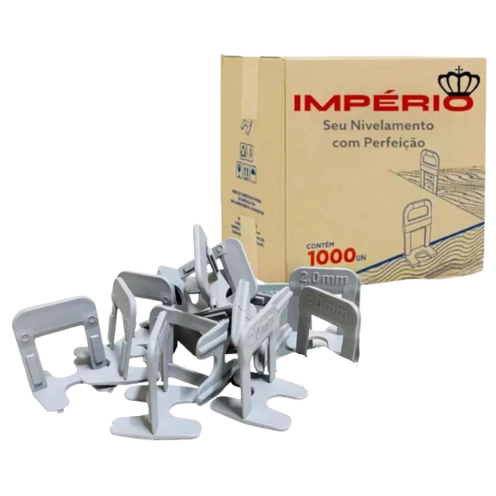 Caixa 1000 Espaçador Nivelador Slim - Esse Kit NÃO Acompanha Cunhas