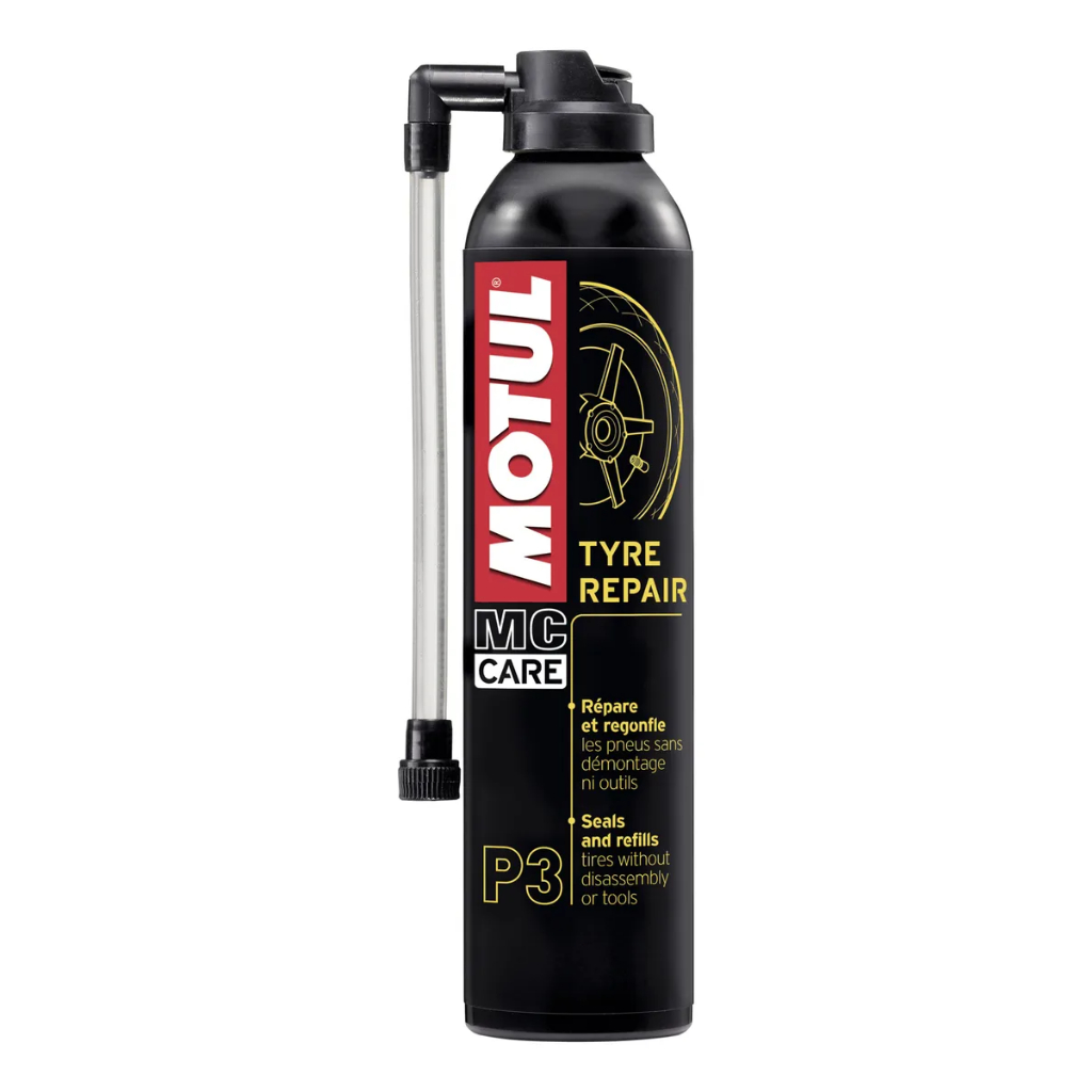 Reparador Pneu Furado Vacina Motul P3 Tyre Repair 300ml
