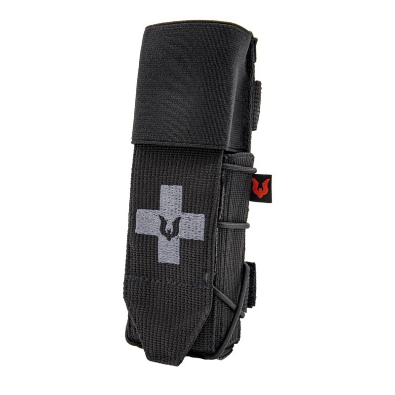 Porta Torniquete Modular - Desmodus. Semi-Rigido, sistema MOLLE. Tecido e velcro.
