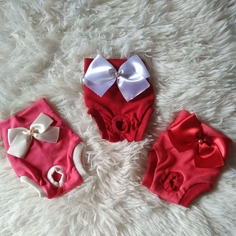 kit 3 calcinha PET tamanho PP