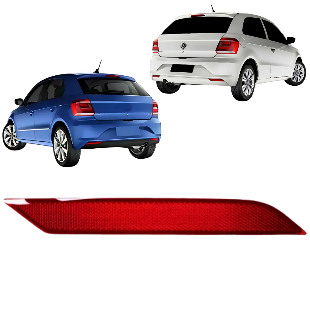Refletor Olho De Gato Parachoque Gol 2014 2015 2016 2017 2018 2019