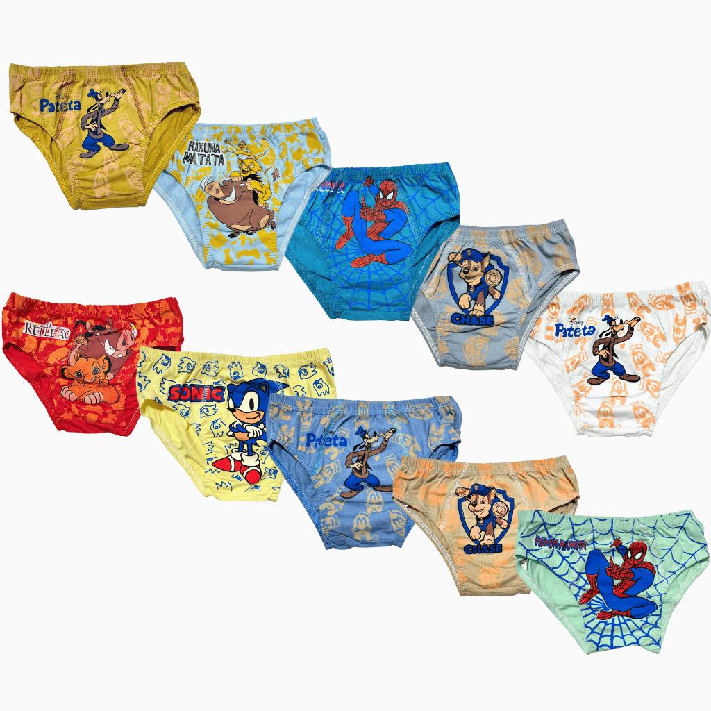 Cueca Infantil 100 Algodão: Onde Comprar | BuscaProdutos