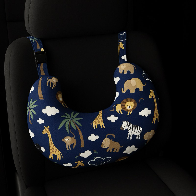 Almofada Apoio Para Pescoço Segurança Carro Viagens em Oferta na Shopee