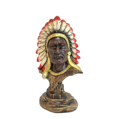 IMAGEM CABOCLO/ BUSTO CABOCLO/ CULTURA AFRO-INDÍGENA 26 ALT X 14 CUMP