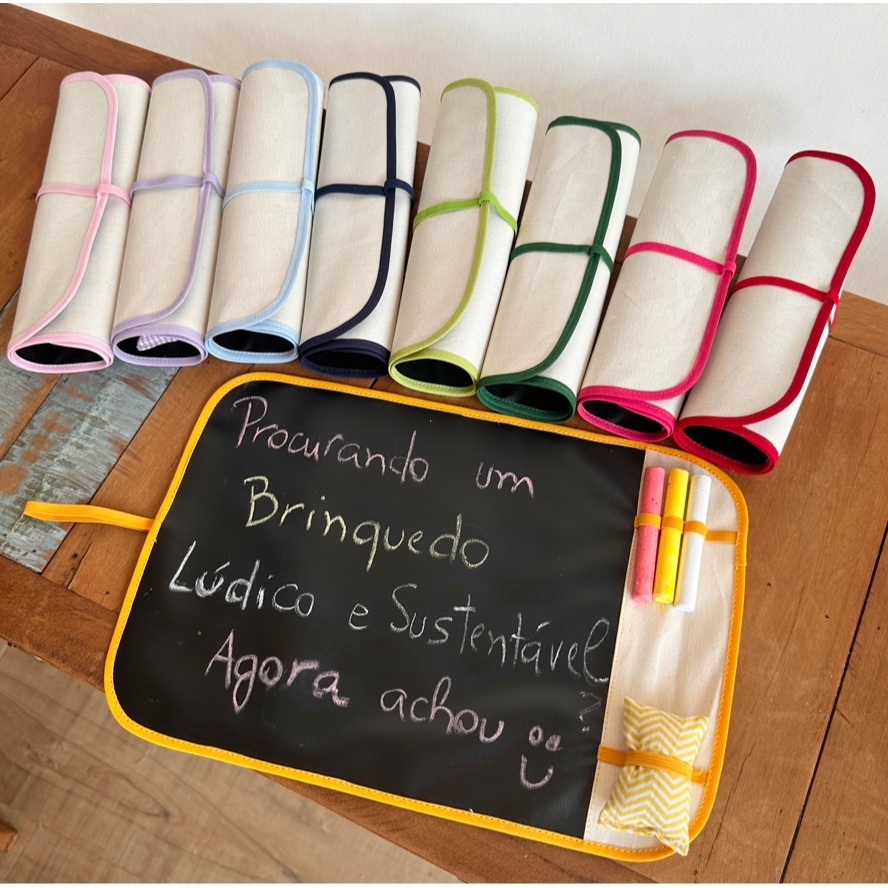 Lousa em Tecido Presente ou Lembrancinha de Festa Infantil