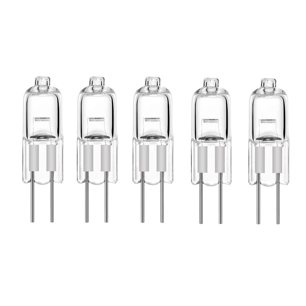 Kit 2x 4x Lâmpada Bipino 12v 20W 35W Soquete G4 Halógena Coifas Luminárias