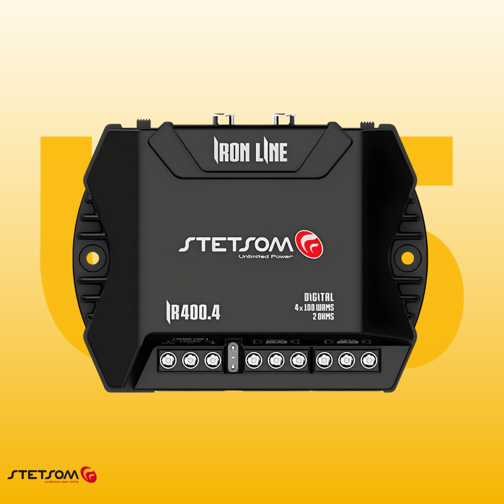Modulo Iron Line 400.4 Rms 2ohms 4 Canais - Spare Parts and Accessories for Vehicles