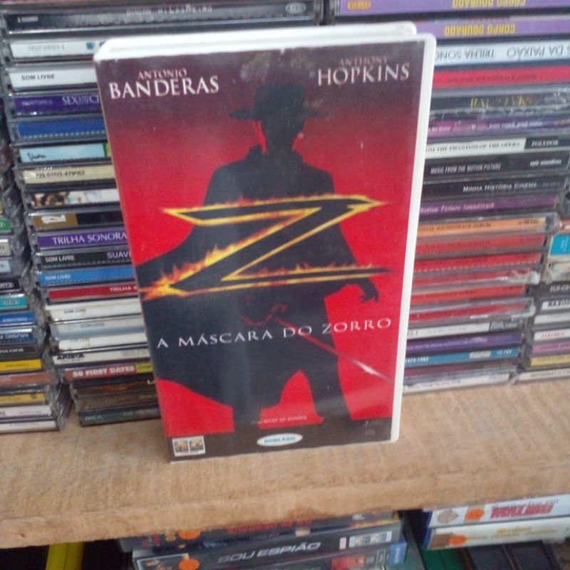 A máscara do zorro - Fita VHS