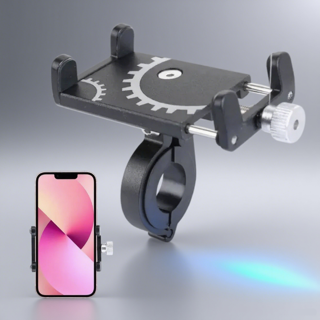 Suporte Celular Moto Bicicleta Liga De Alumínio Anti Queda em Oferta na Shopee