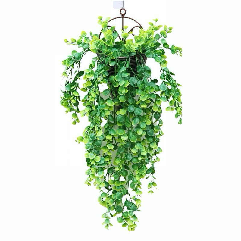 Pingente de planta artificial Eucalipto Real Touch Folhas