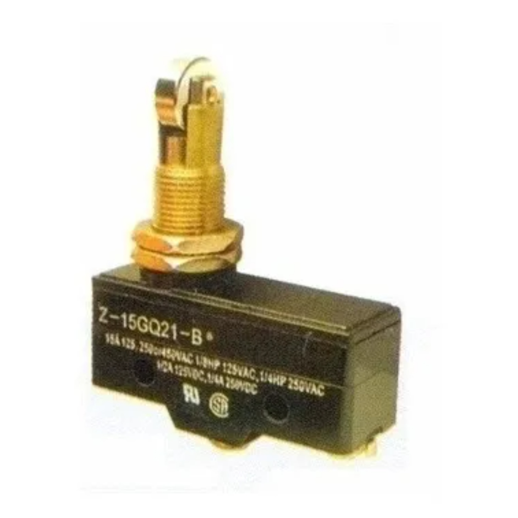 Kit 10 Peças Chave Fim De Curso Micro Switch Kw-15gq21-b C/ Roldana