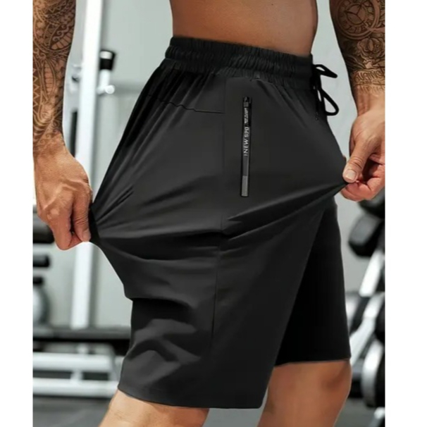 Bermuda Masculina Slim Fit Esportiva Fitness Com Elastano Short Treino Academia