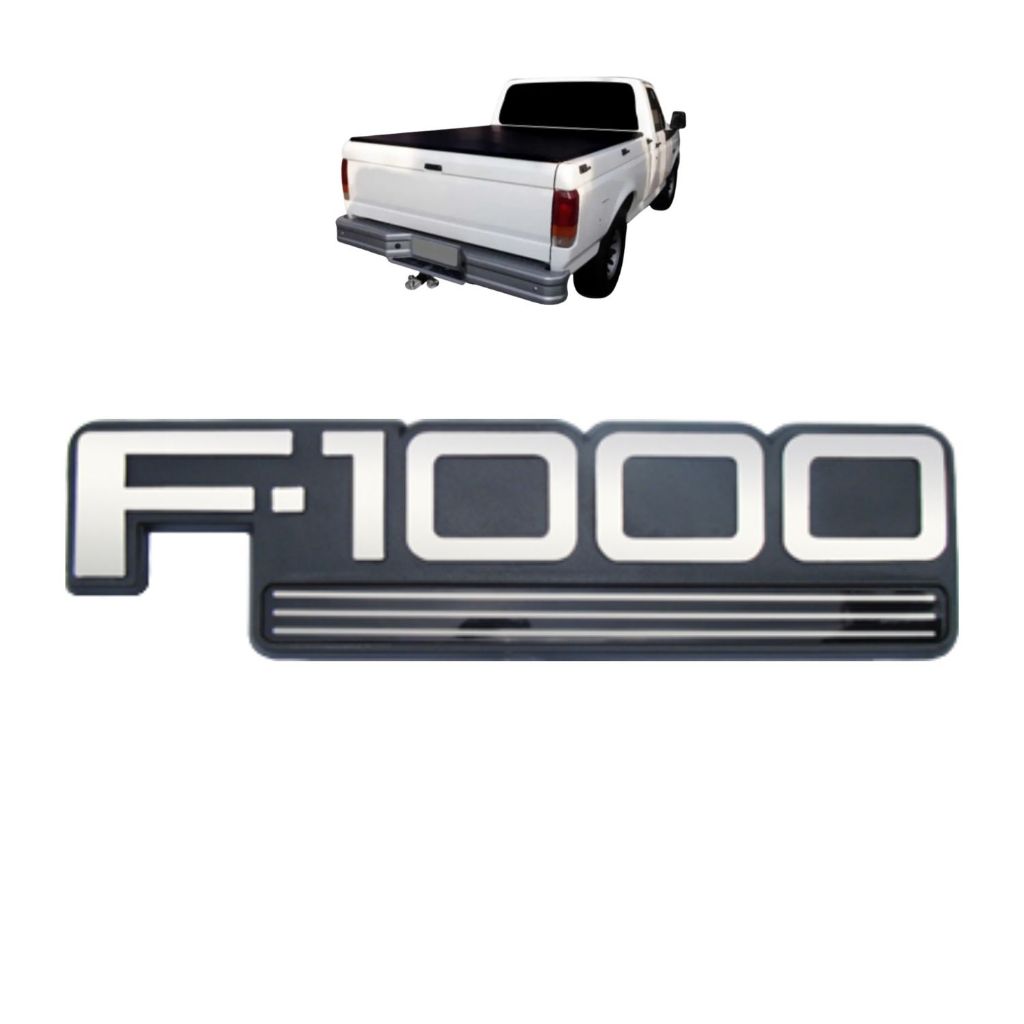 Emblema Letreiro F1000 F1000 1999 a 2000 com Hot Stamping