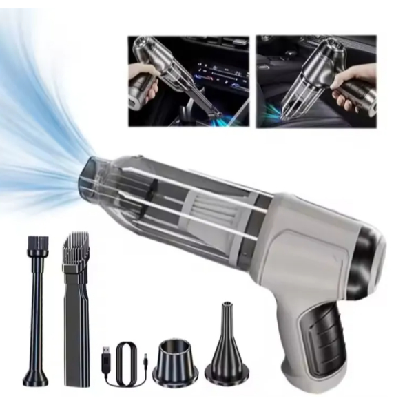 Mini Aspirador Automotivo Soprador Usb Portátil Recarregável