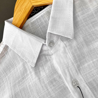 Camisa Social Masculina Manga Longa Linho Slim Fit Luxo Premium Moda Casual Frio em Oferta na Shopee