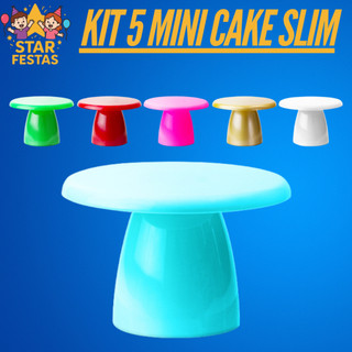 Kit 5 Mini Cakes Slim (+28 Cores)