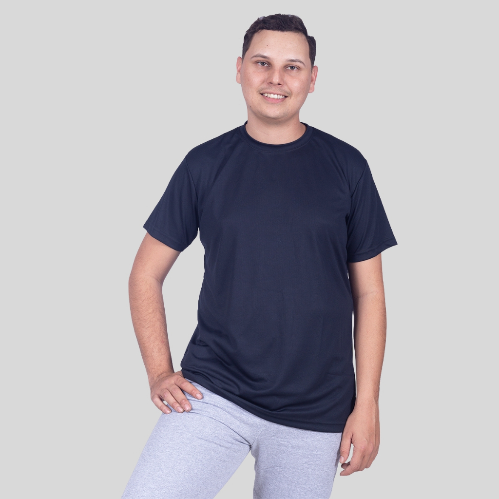 Camiseta masculina Dri-fit academia treino corrida esportes roupa fitnes musculação blusa