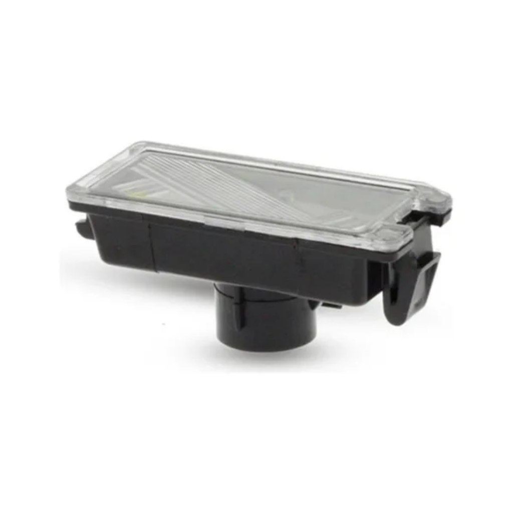 Lanterna de Placa Fiat 500 2012> Conector Redondo - Lado Esquerdo — imagem 2 de 2
