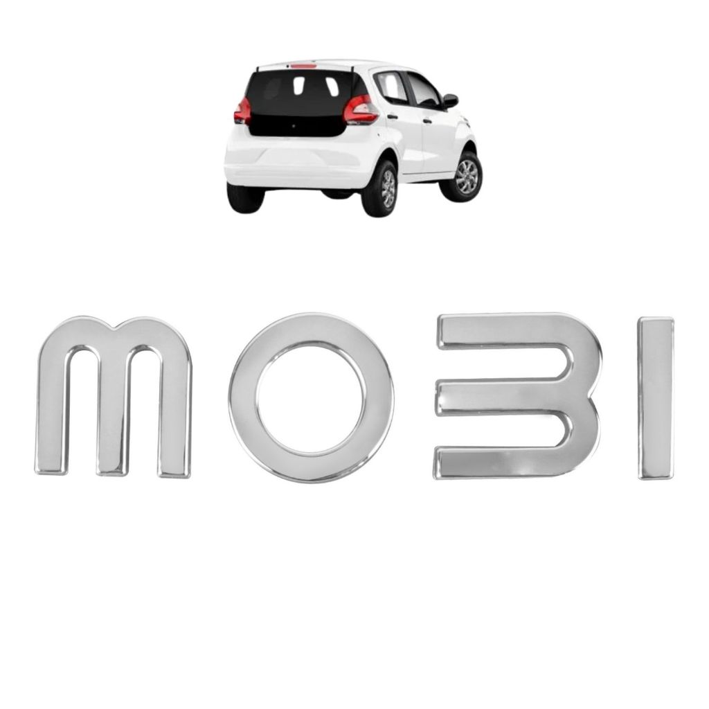 Emblema Letreiro MOBI Mobi 2017 a 2019