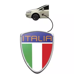 Emblema Escudo Itália Punto 2008 a 2017