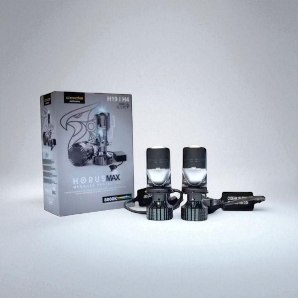 Lampada Mega Led Horus H4 8000k
