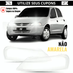 Par/Un Lente Farol Dianteiro Celta 2000 2001 2002 2003 2004 2005 2006 Lentes