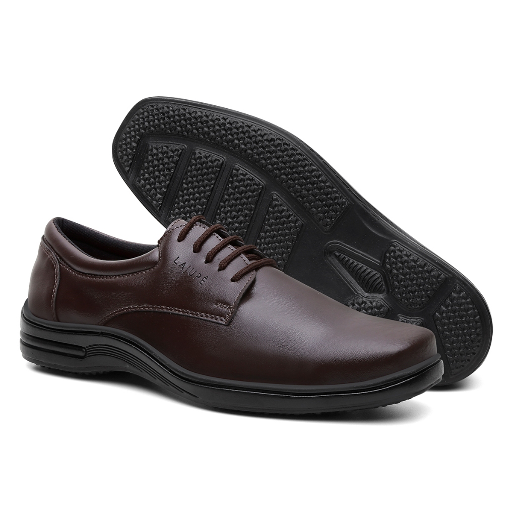 Sapato Social Masculino Couro Sintético Sola Costurada Elegante Confortável Casamento