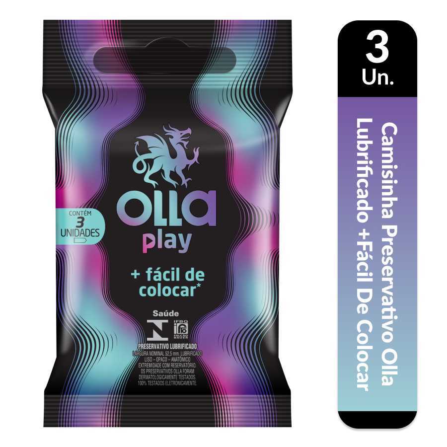preservativo olla play camisinha escolha a quantidade