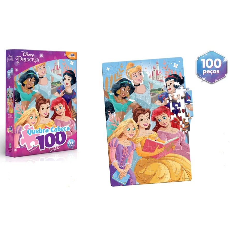 Quebra Cabeça das Princesas: Onde Comprar | BuscaProdutos